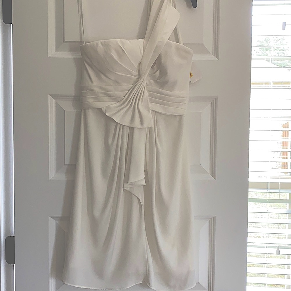 Bcbgmaxazria white dress!